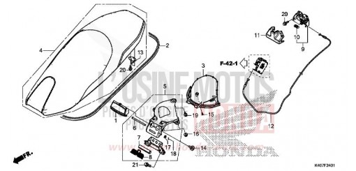 SITZ (NSS125ADK) NSS125ADK de 2019